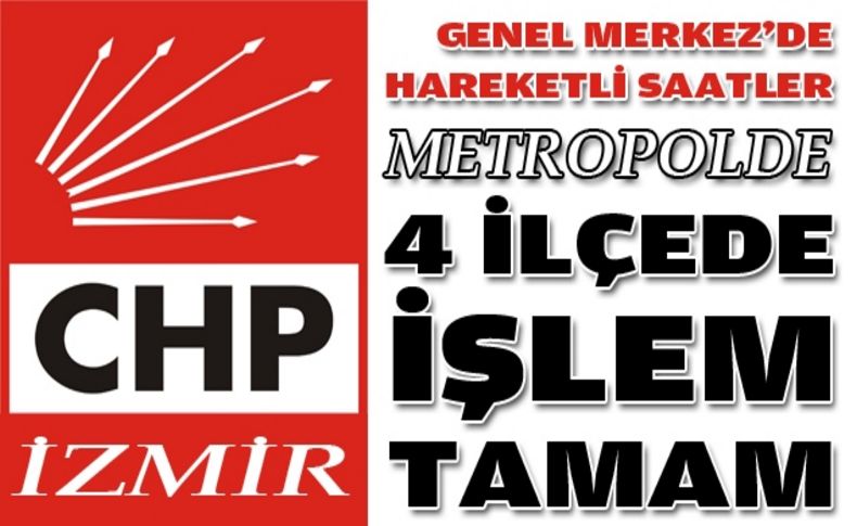 İzmir'de 4 metropol ilçe ve Menemen için karar verildi