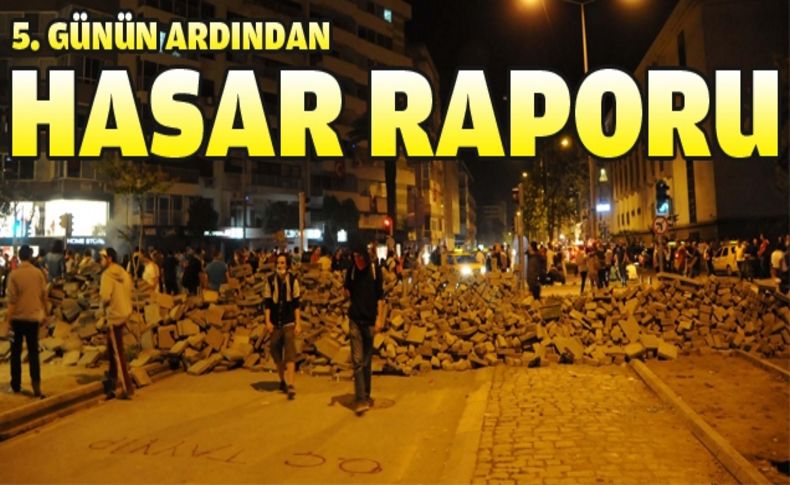 İzmir'de 5 gündür süren protestoların rakamları ortaya çıktı