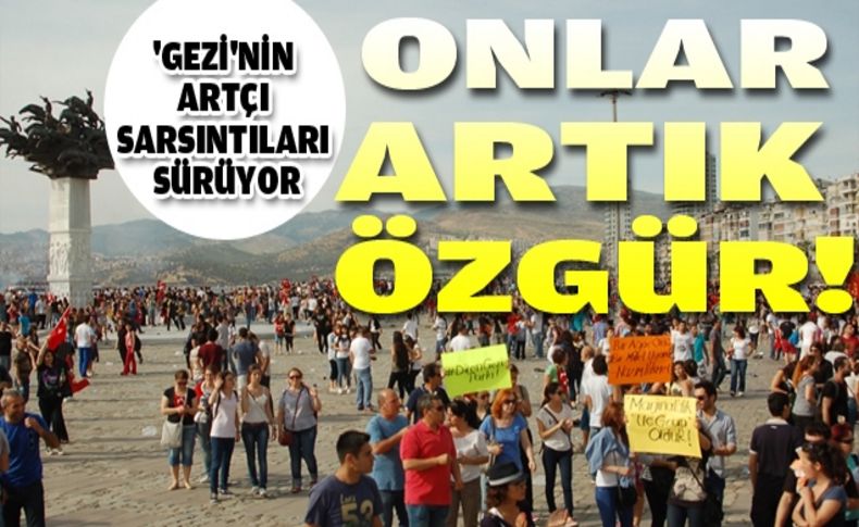 İzmir'deki 'Gezi' davasında 7 tahliye