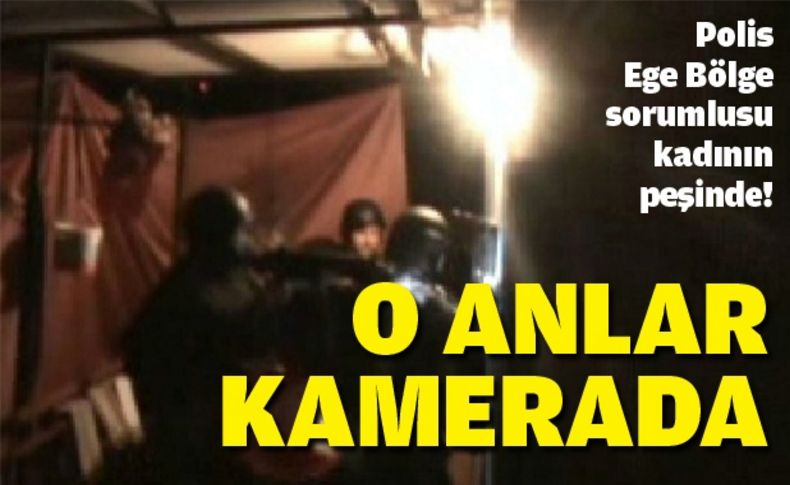 İzmir'deki terör operasyonu polis kamerasında