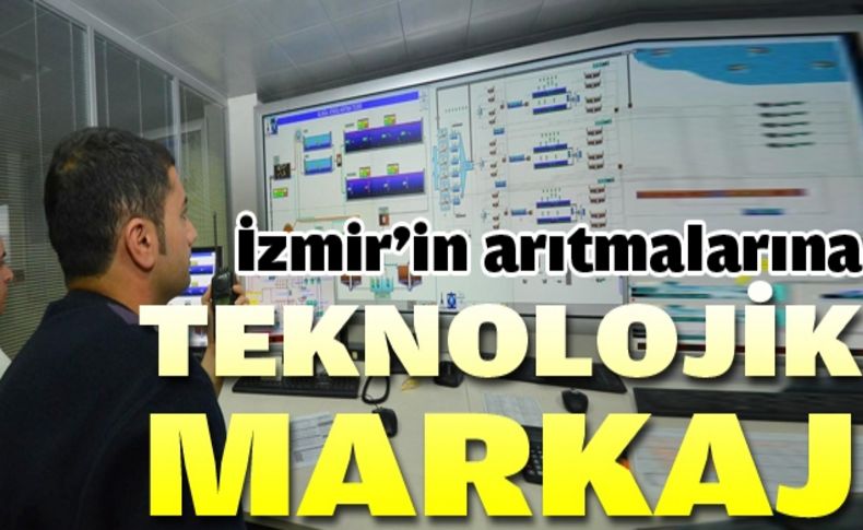 İzmir’in arıtmalarına teknolojik markaj