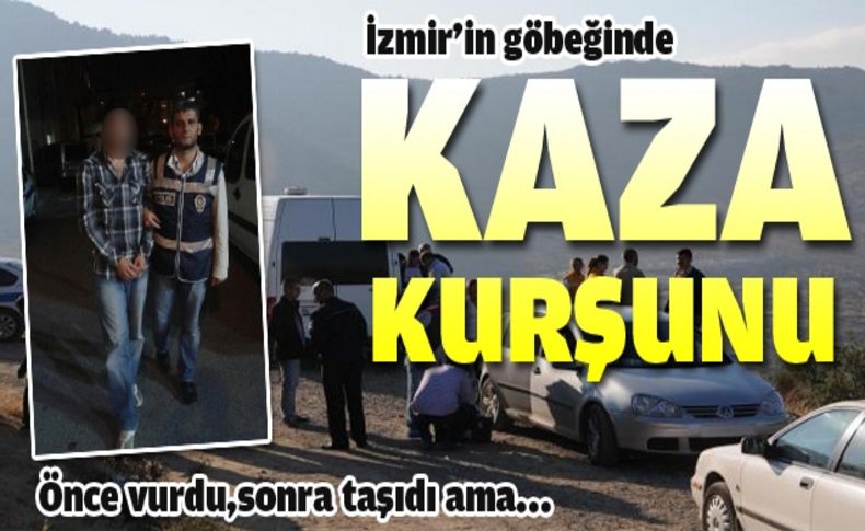 İzmir'in göbeğinde kaza kurşunu