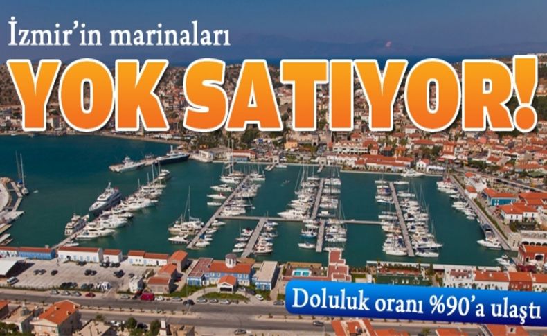 İzmir'in marinaları doldu