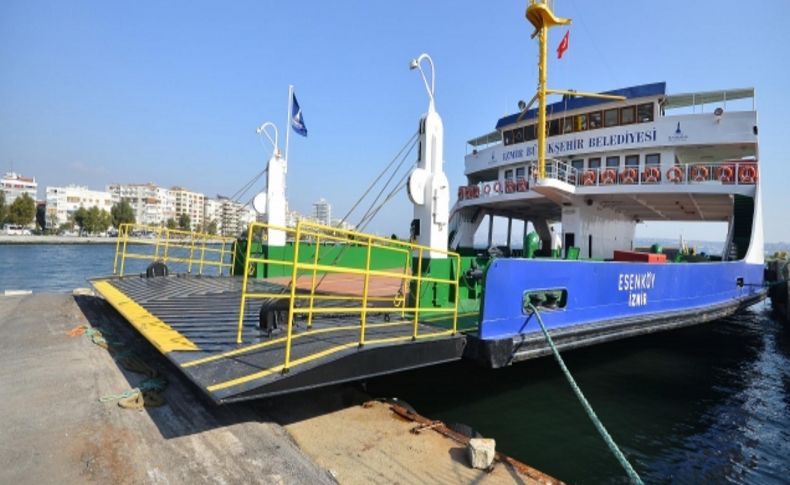 İzmir'in yeni arabalı vapurlarda oyun parkı da olacak