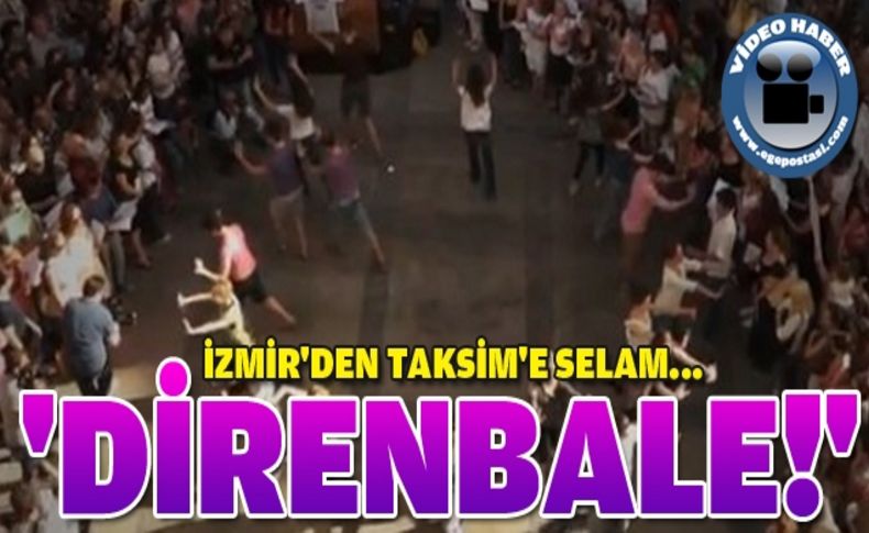 İzmirli sanatçılardan 'direnişin balesi'