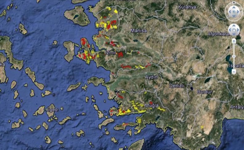 İzmir ve Muğla'nın RES haritasını açıkladılar