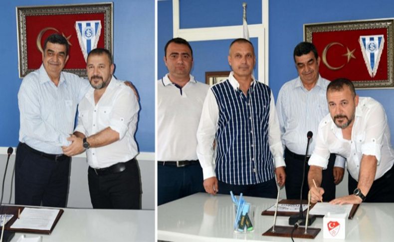 İzmirspor'da Saray imzaladı