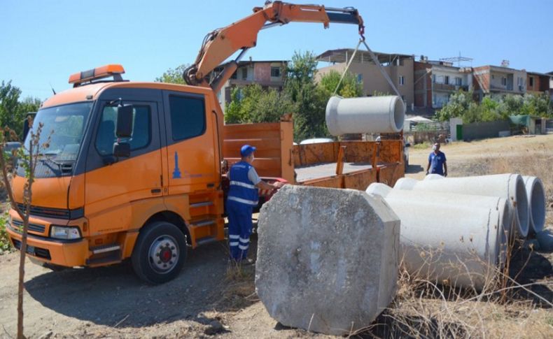 İZSU, Yobaz Deresi için iş başında