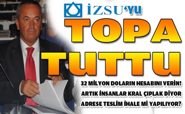 İZSU ihalesine Çakar'dan sert tepki