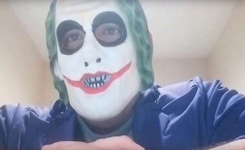 Joker maskeli: Her hafta bir Arap veya Müslüman öldüreceğim