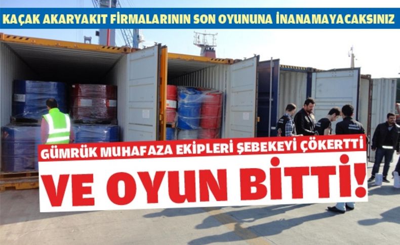 Kaçak akaryakıtçıların hasta ve öğrenci üzerine şirket oyunu