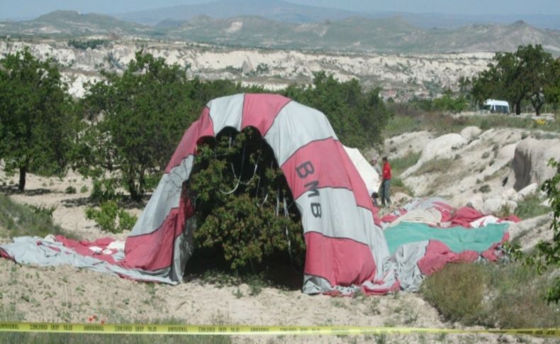 Kapadokya’da iki balon havada çarpıştı: 2 ölü, 23 yaralı