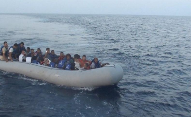 Çeşme'de 27 mülteci yakalandı
