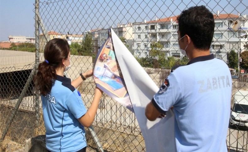 Karabağlar'da görüntü kirliliğine geçit yok