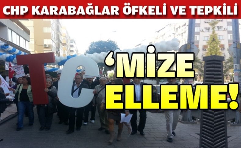 Karabağlar CHP’den TC Eylemi