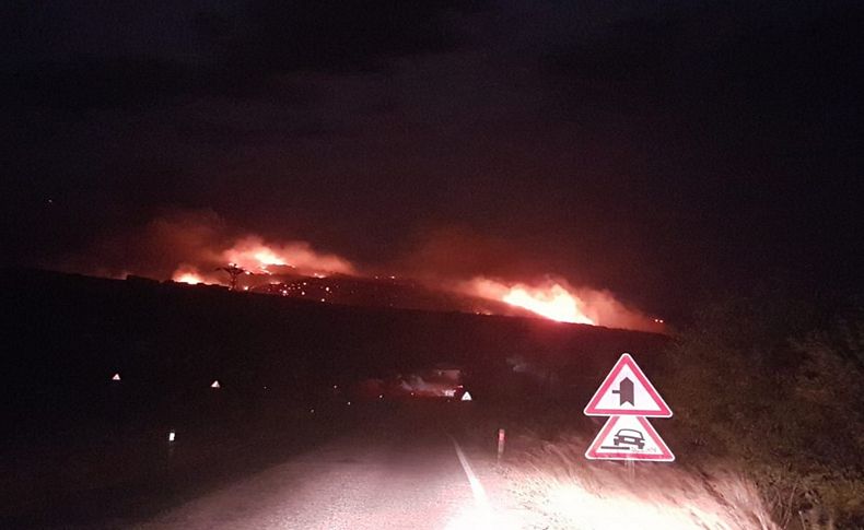 Karaburun'da korkulu gece