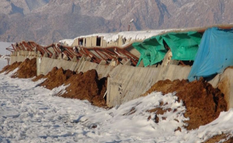 Kardan etkilenen bölgelerde zarar tespiti yapıldı