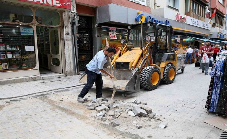 Karşıyaka’da işgale ‘kaldırım’ çözümü