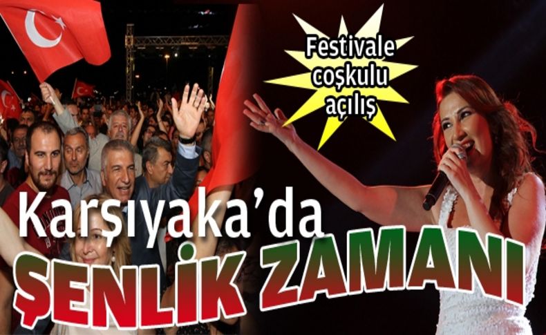 Karşıyaka'da festival zamanı