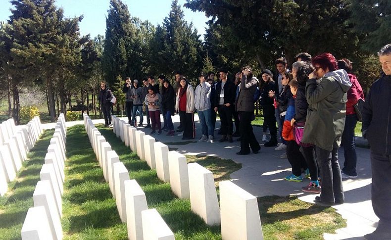 Karşıyakalı gençler Çanakkale ruhunu yaşadı