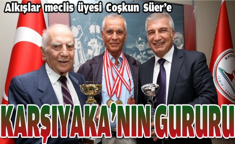 Karşıyaka'nın madalyalı meclis üyesi