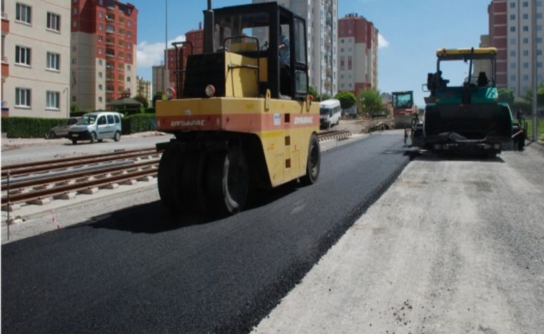 Kayseri'de İLDEM yolu yenileniyor