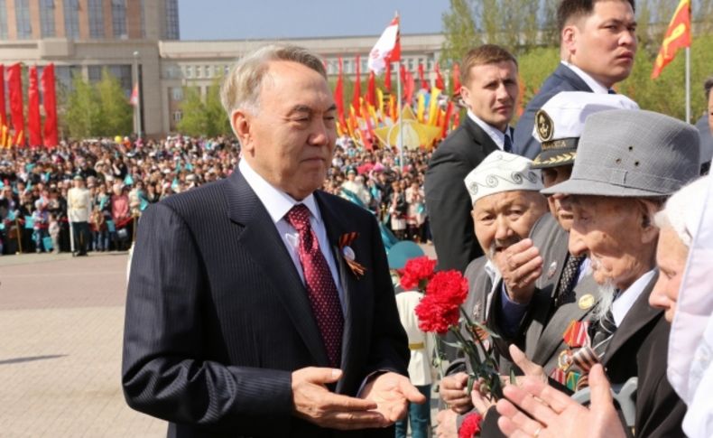 Kazakistan’da 9 Mayıs Zafer Bayramı heyecan