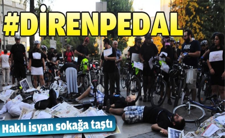 Kazalarda ölen bisikletliler için pedal çevrildi