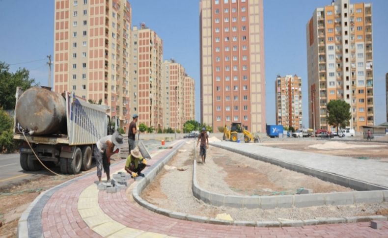 Kepez Belediyesi Gazi Mahallesi'ne 8,5 dönümlük park yapıyor
