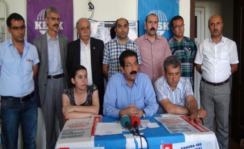 KESK Genel Başkanı Özgen: Kamu çalışanlarının tepkisini hükümete ileteceğiz