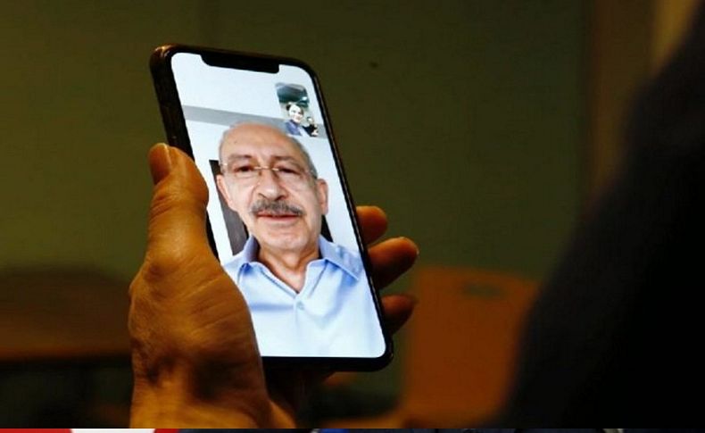 Kılıçdaroğlu, FaceTime seslendi