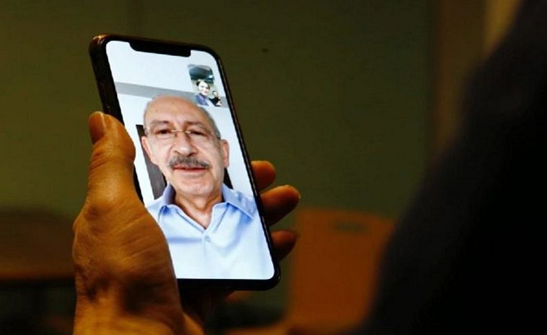 Kılıçdaroğlu FaceTime üzerinden seslendi