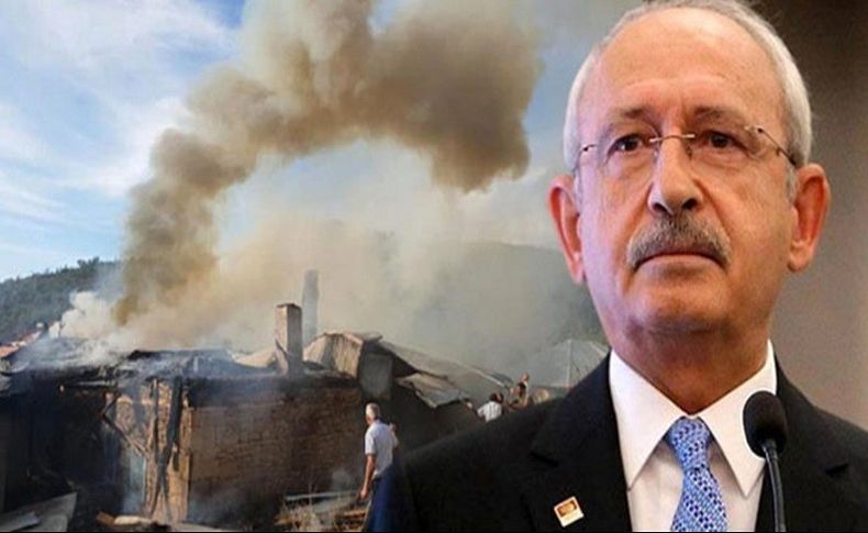 Kılıçdaroğlu'nun doğduğu ev yangında küle döndü