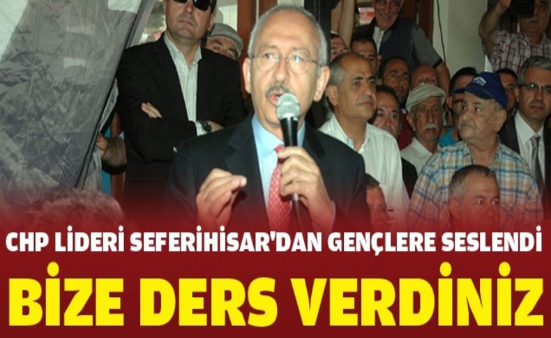 Kılıçdaroğlu: Gençleri hafife alanlar daima yanılır