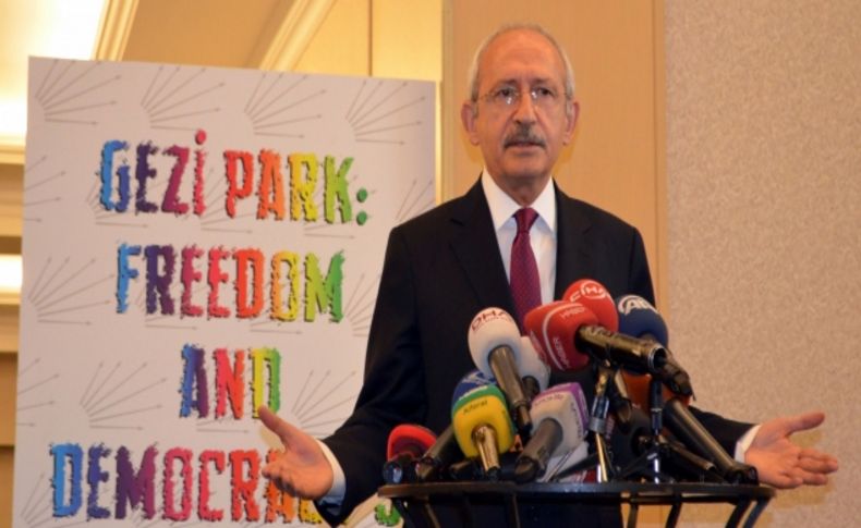 Kılıçdaroğlu: Gezi Parkı’nda alınan karara saygı duymalıyız