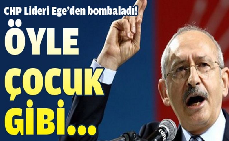 Kılıçdaroğlu'dan Başbakan'a: “Çaresiz zavallısın sen“