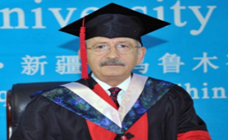 Kılıçdaroğlu'na fahri doktora