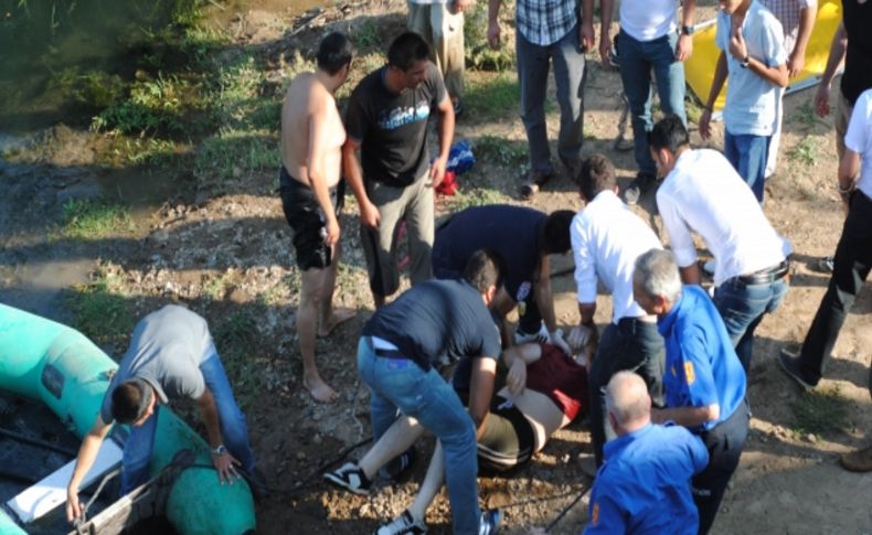 Kızılırmak Nehri'ne balık avlamaya giden bir kişi boğuldu