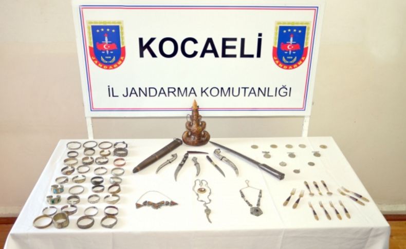 Kocaeli'nde tarihi eser operasyonu