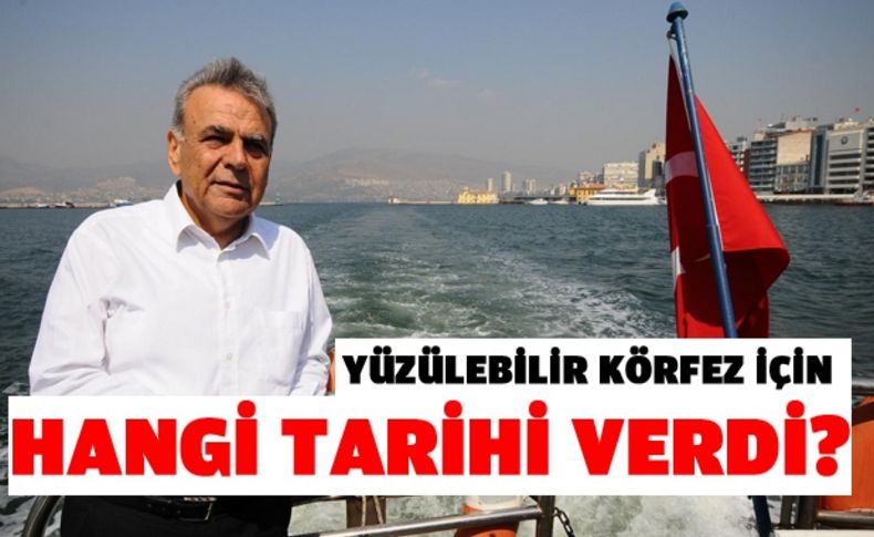 Kocaoğlu canlı yayında 'yüzülebilir körfez'i anlattı