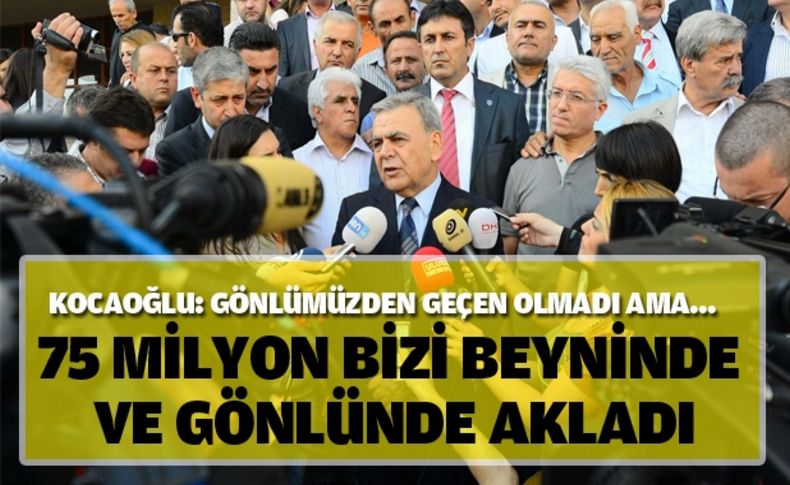 Kocaoğlu: Türkiye bizi gönlünde ve beyninde akladı!