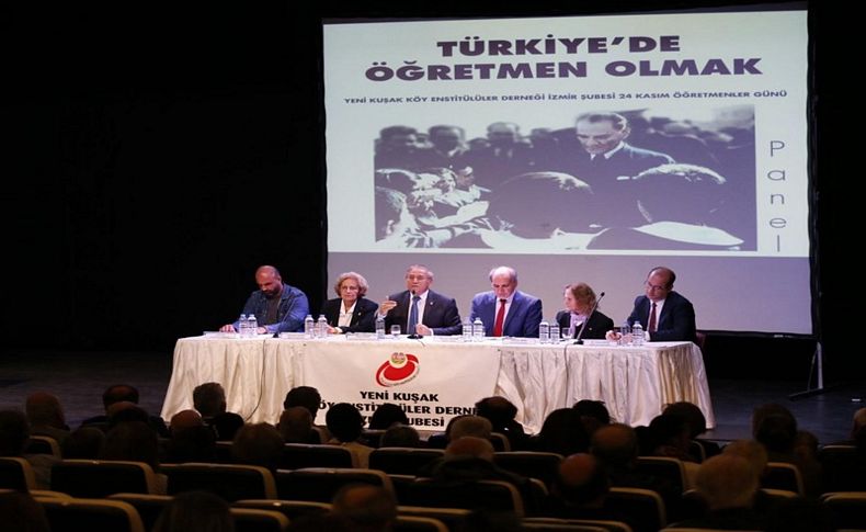 Konak’ta ‘Türkiye’de Öğretmen Olmak’ paneli