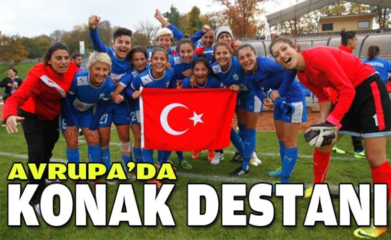 Konak Belediyespor Avrupa'da emin adımlarla ilerliyor!