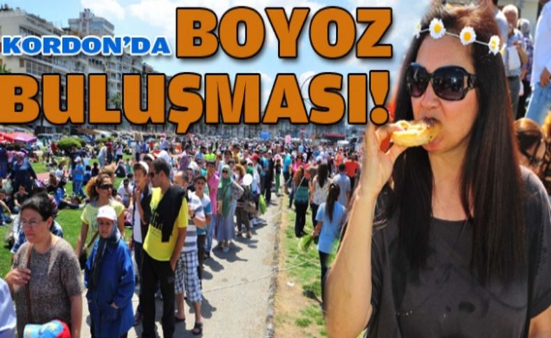 Kordon'da boyoz buluşması