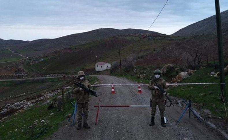 Korucunun testi pozitif çıktı, köy karantinaya alındı