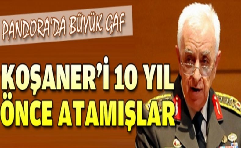 Koşaner'i 10 yıl önce atamışlar!