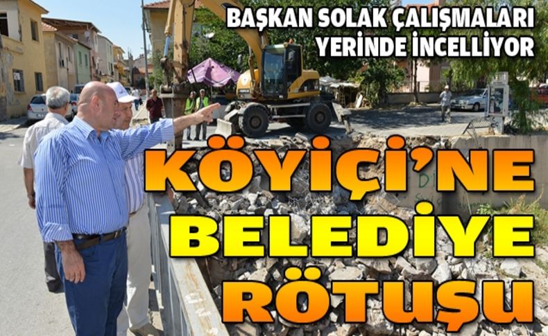 Köyiçi'ne belediye makyajı: Köprü yenileniyor yeni muhtarlı binası!
