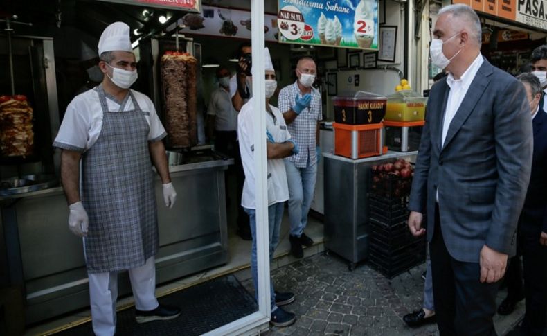 Kültür ve Turizm Bakanı Ersoy'dan 'Kemeraltı ve Agora' açıklaması