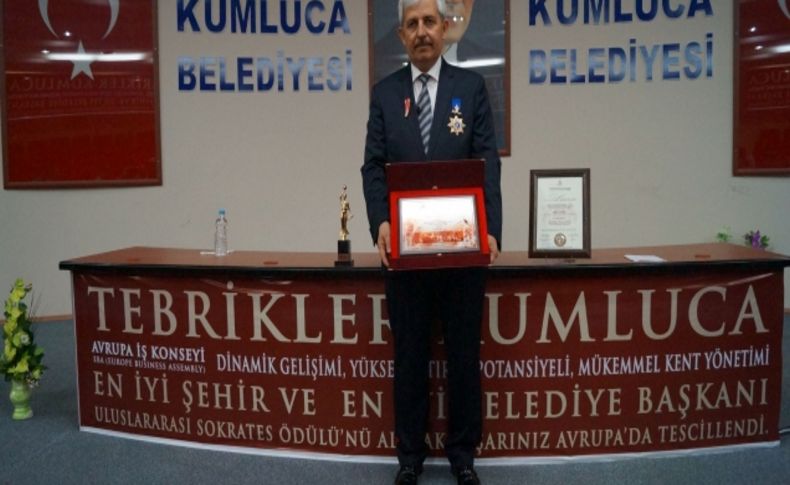 Kumluca en iyi şehir ödülünü aldı