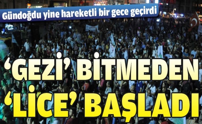 Lice'de yaşananlar İzmir'de protesto edildi